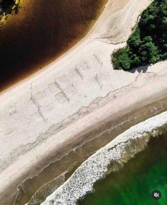 Novo-Refugio Do Arquiteto - Casa Coqueiro, 4 Minutos Caminhando Ate A Praia เซา เซบัสเชียว ภายนอก รูปภาพ