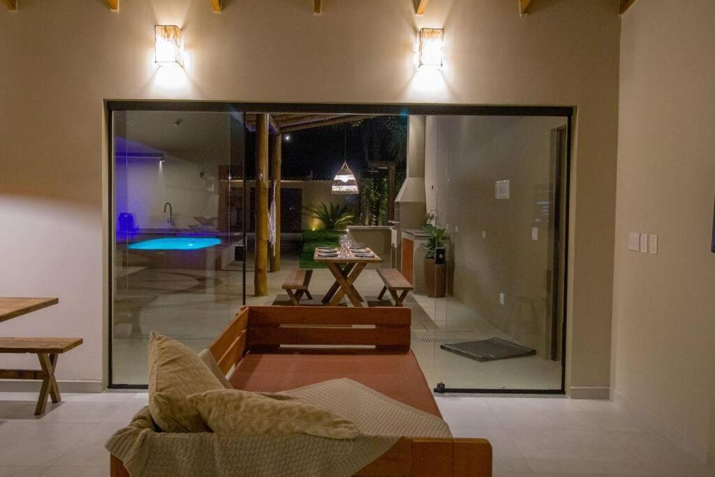Novo-Refugio Do Arquiteto - Casa Coqueiro, 4 Minutos Caminhando Ate A Praia เซา เซบัสเชียว ภายนอก รูปภาพ
